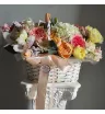 Цветочная корзина Для самой неповторимой!
