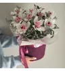 Орхидеи в бархатной коробке Акварель  2