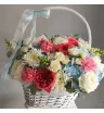 Цветы в корзине  1