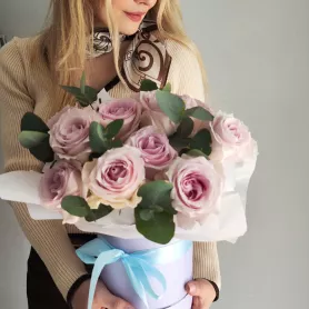 Коробка Лавандовая нежность от интернет-магазина «VeraRosa»