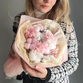 Букет Хлопок и лён от интернет-магазина «VeraRosa»