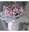 Шляпная коробка Розовая нежность  1